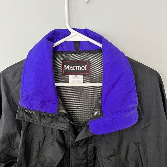 Marmot | vintage black windbreaker jacket - Picture 3 of 8